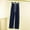 Dark Blue, variant on CLOISE Palazzo Pants for Women Casual Petite Cotton Wide Leg Pants With Pockets Drawstring Elastic Waist Comfy Mid Rise Palazzo Pants Pull On Capri Lounge Pants Loose Fit Trousers Beige