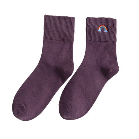 

Women Cotton Print Embroidered Design Cycle Sport Pattern Couple Socks