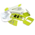 thumbnail image 2 of MegaChef 8-in-1 Multi-Use Slicer Dicer and Chopper with Interchangeable Blades, Vegetable and Fruit Peeler and Soft Slicer, 2 of 4