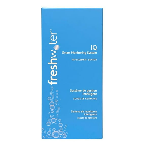 FreshWater Smart Monitoring Sensor - Smart Water Monitor for Spas & Hot Tubs - Smart Monitoring Sensor for Salt Systems - Sensor with Hourly Water Testing to Help Maintain Clean Natural-Feeling Water