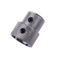 thumbnail image 4 of Yeacher 2 Sets Dual Concentric Stacked Control Knobs for Electric Bass Guitars Silver Color, 4 of 8