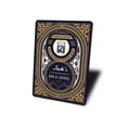 thumbnail image 4 of Hand Selected Fine Bourbon Bar And Lounge Custom Aluminum Metal Decor Sign - 10x14 inches, 4 of 4