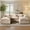 Camel, variant on Ovios 108" Modular Sofa U-Shaped Cloud Sectional Couch with 2 Ottomans, Comfy Deep Seat Chenille Sofa for Living Room, Apartment, Gray