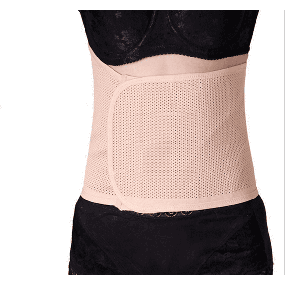 Chainplus Women Postpartum Belly Band Girdle Belly Wrap Abdominal Binder C section C-section Recovery Postnatal Support Belt XL