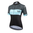 thumbnail image 2 of Kafitt - Maillot de ciclismo para mujer, blusa de verano, ropa de ciclismo de montaña, transpirable, corto, para bicicleta, talla L, 2 of 5