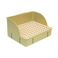 thumbnail image 2 of Caja de arena para conejos, caja de arena para jaulas, inodoro para jaulas, entrenador de orinal para animales pequeños verde, 2 of 9