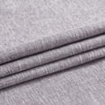 thumbnail image 4 of Uptown Home Lavender Full Blackout Double 50x95 Heavy Linen Textured Curtain Panels with Gray Liner for Bedroom Office Grommets 2 Pack, 4 of 6