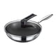 thumbnail image 4 of Sartén Wok Antiadherente,Sartén para Saltear Mango Largo,Olla de Cocina de Acero Inoxidable,Olla para Freír Alimentos Vegetales Cocina Casera Todas 34 cm de diámetro, 4 of 9