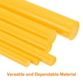 thumbnail image 4 of Uxcell Plastic Rods ABS Styrene Round Stick Round Solid Bar DIY Model for DIY Toys Building Making Architectural Model Making Yellow 7/10" x 16", 4 of 7