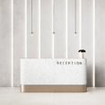 thumbnail image 2 of Consable Cashier Reception Desk Modern Garden Coffee Reception Desk Vanity Spa Counter Escritorios De Ordenador Office Furniture My Lux Decor Round, 2 of 7
