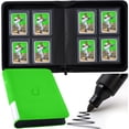 thumbnail image 1 of Carpeta Toploader D DACCKIT modelo A con capacidad para 128 tarjetas, color verde, 1 of 8