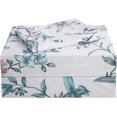 thumbnail image 1 of Floral Printed Sheet Set King Soft Microfiber Botanical Bed Sheets Extra Deep Pocket Pieces, 1 of 6