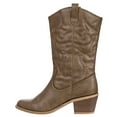 thumbnail image 5 of Charles Albert Cowboy Boots for Women Mid-Calf Western Cowgirl Boots, 5 of 7