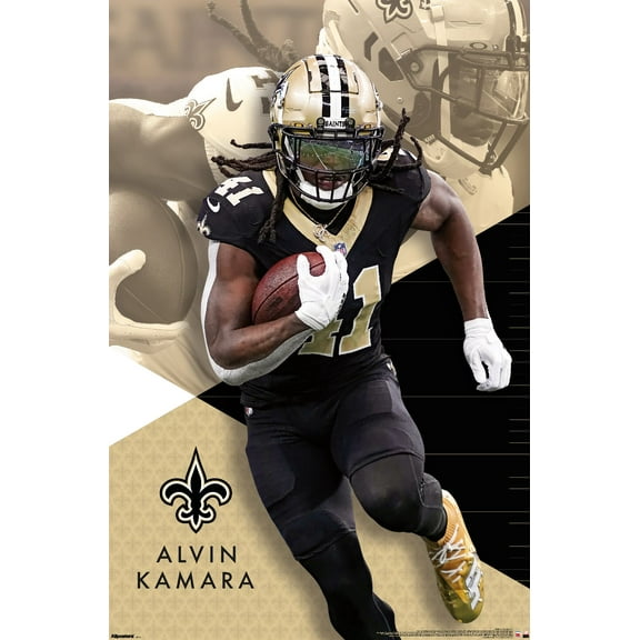 NFL New Orleans Saints - Alvin Kamara 25 Wall Poster, 22.375" x 34"