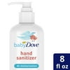 Baby Dove Antibacterial Hand Sanitizer Gel, Fragrance Free, 8 oz