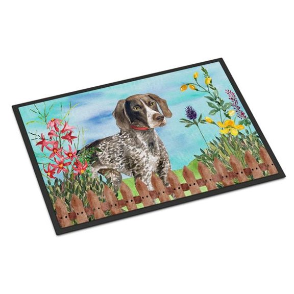 German Shorthaired Pointer Spring Indoor or Outdoor Mat - 18 x 27 in.