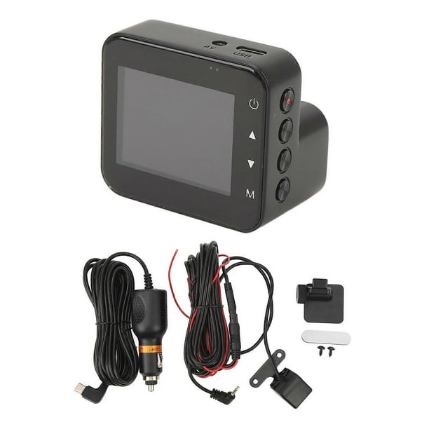HD Front and Rear Dash Cam, Night Vision, Gravity Sensing, 150mAh, 1080P, 2.0 Inch Color Screen, Dual Camera for Car