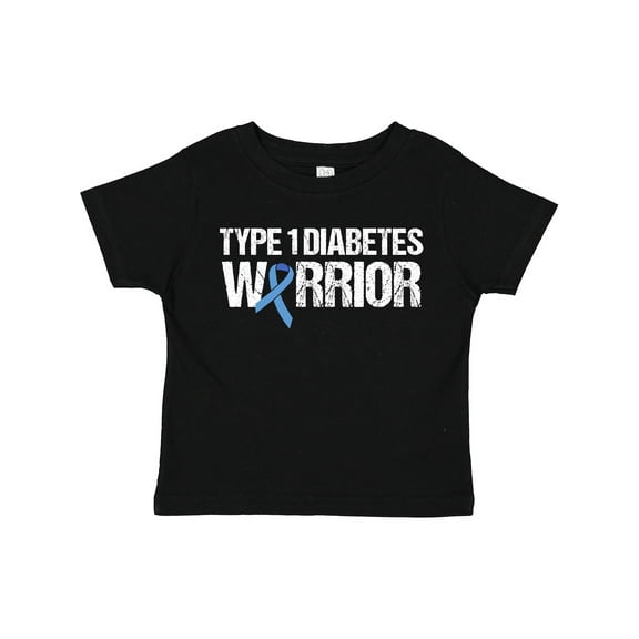 Inktastic Type 1 Diabetes Warrior Boys or Girls Toddler T-Shirt