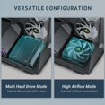 thumbnail image 3 of Antec Dark Cube Gaming Case C3 ARGB, ITX, M ATX, Black, 3 of 8
