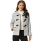 thumbnail image 1 of Chaquetón Allegra K con capucha y bolsillos profundos Gris XS, 1 of 6