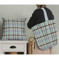 thumbnail image 5 of Soimoi Poly Georgette Fabric Plaid Check Print Fabric by Yard 52 Inch Wide, 5 of 5