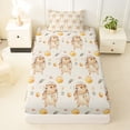 thumbnail image 3 of Erosebridal Capybara Astronaut Kids Twin Sheet Sets, Outer Space Planet Bedding, 3-Piece, 3 of 5