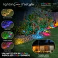 thumbnail image 2 of Enbrighten VIBE Wi-Fi LED Eternity Landscape Lights, 50ft., 12 LEDs, 2 of 7