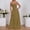 GN1, variant on 2026 New Long Floral Bridesmaid Dresses Cowl Neck Lace Prom Dress Maxi A Line Fomal Evening Gownf or Women, Mother of The Bride Dresses(Khaki,L)