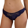 thumbnail image 2 of 7 Pack Women's Lace Panties See Through Low-rise Hipster Bikini Panty Breathable Soft Stretch Underpants, 2 of 6