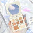 thumbnail image 4 of Xihbxyly Oferta del día Liquidación Sombra de ojos de ocho colores conté con leche, maquillaje de lentejuelas, sombra de ojos mate para principiantes, 8 g, 4 of 7