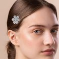 thumbnail image 4 of CTIRCHIU Festive Hairpins Sparkly Rhinestone Snowflake Barrettes 20Pcs Holiday Event Accessory For Women, 4 of 7