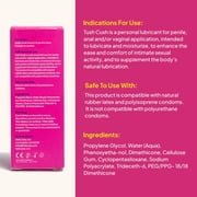 Hello Cake Tush Cush Hybrid Blend Lube, Unflavored Personal Lubricant for Backside Play, 1.7 fl oz