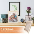 thumbnail image 3 of Mobutofu Decorative Picture Frames Wall Picture Frame Wooden Design Multi 1Pack 9.6X7.7X0.4In, 3 of 8