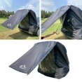 thumbnail image 4 of Tienda impermeable para maletero de SUV, extensión de coche a prueba de lluvia, para acampar al aire libre, autoconducción, Picnic, sombrilla ligera, Negro Soledad Carpa del maletero del coche, 4 of 10