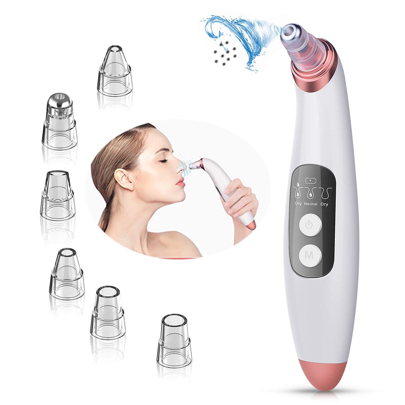 RangTouek Blackhead Remover Vacuum Pore Cleanser Suction Extractor Tool