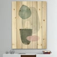 thumbnail image 2 of Designart 'Distressed Dream IV' Modern & Transitional Print on Natural Pine Wood, 2 of 3