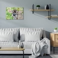 thumbnail image 3 of Stupell Industries Rustic Lodge Cute Baby Cow Animal Green Watercolor Canvas Art, 30 x 24, by George Dyachenko, 3 of 7