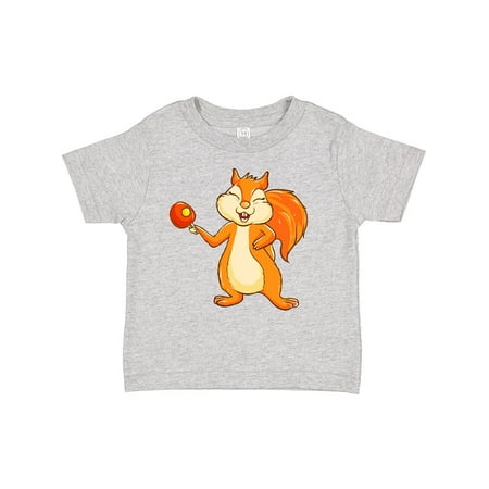 

Inktastic Squirrel Ping Pong Gift Toddler Boy or Toddler Girl T-Shirt