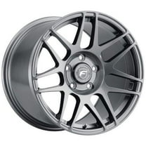 17x5 Forgestar F173 F14 Drag Gloss Anthracite Wheel 5x4.75 (-26mm)