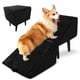 thumbnail image 1 of Escaleras para Mascotas, Rampa para Perros, Plegable, se Puede Utilizar como Taburete para Ahorrar Espacio, 35CM de Alto, Adecuada para Perros Pequeños y Gatos (Negro), 1 of 7