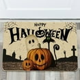 thumbnail image 5 of NSESSHome Clearance Halloween Pumpkins Decorative Doormat Non Slip Rubber Backing Washable Door Mat, Seasonal Fall Entrance Floor Mat Home Kitchen Carpet Decor Front Porch Rug, 5 of 6