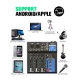 thumbnail image 5 of 4-7 Channel 24 DSP USB Mixer Interface Portable Mixing Soundcard Console Sound Card For DJ PC Recording, 5 of 5