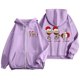 thumbnail image 4 of WILLBEST Sudadera Deportiva para Mujer, con Estampado Navideño, Cremallera, Manga Larga, Bolsillo, Cordón Ajustable, Estilo Casual con Capucha, Modelo 1917 X-Grande, 4 of 8