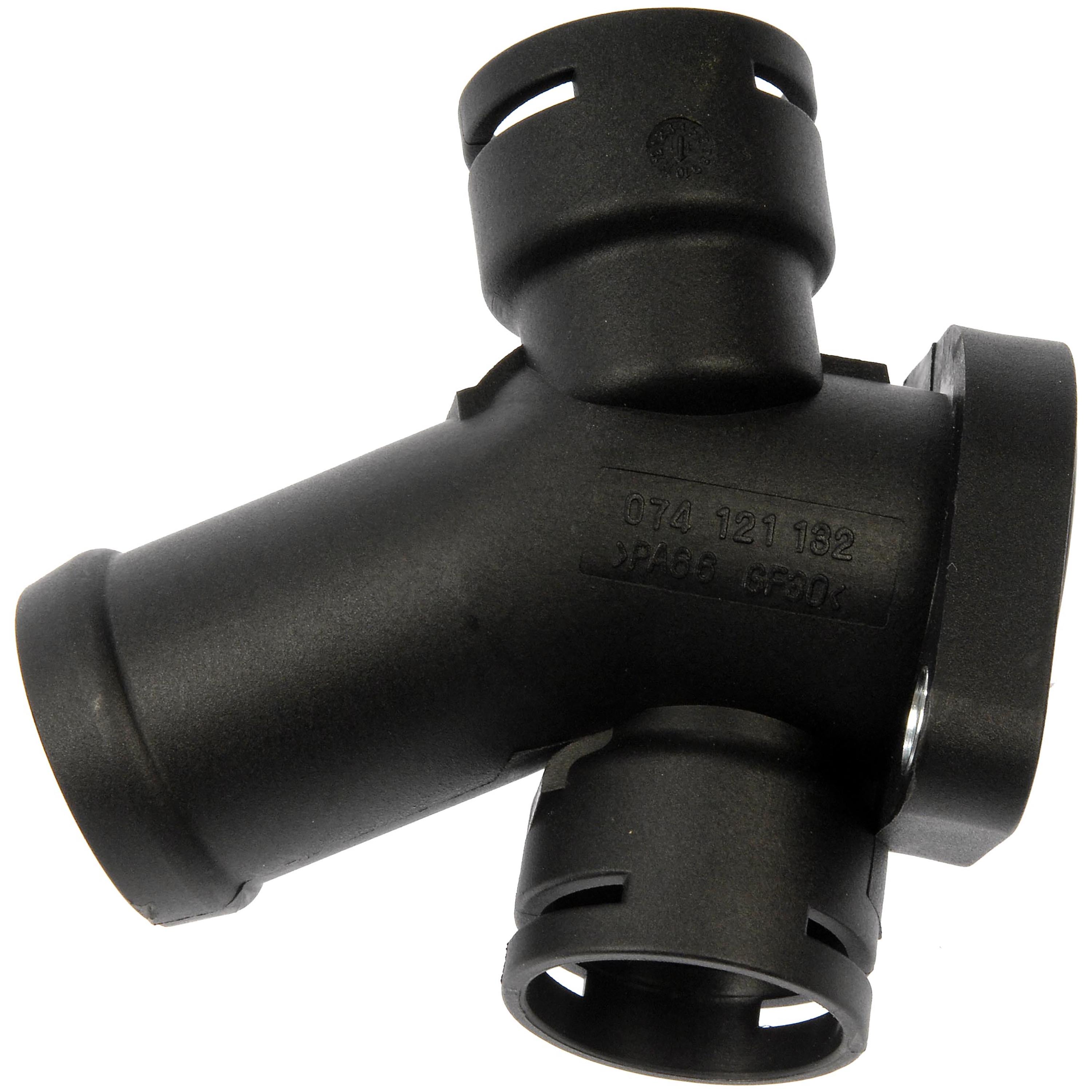 Dorman 902-882 Driver Side Engine Coolant Water Outlet for Specific Volkswagen Models Fits select: 1993 ,1995 VOLKSWAGEN EUROVAN