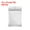 White, variant on Uxcell Resealable Packaging Bags for Small Business, Matte Smell Proof Bags Aluminum Sealable Foil Flat Pouch Black