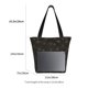 thumbnail image 3 of Balery Gold Spiders And Cobwebs Bolsa de Hombro con Diseño, Bolsa Grande y Duradera, Bolsa Versátil para Compras, 3 of 6