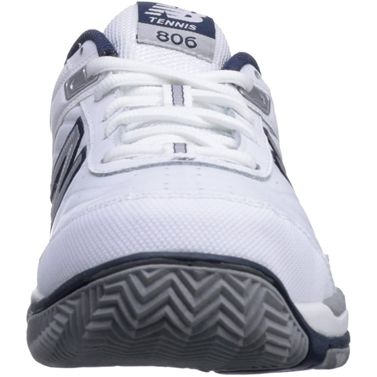 New Balance MC806W: Men's 806 V1 Tennis Shoe, WHITE/WHITE, SIZE