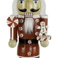 thumbnail image 6 of Northlight Peppermint Candy Nutcracker Christmas Figure - 15" - Red and Green, 6 of 9