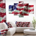 thumbnail image 1 of Design Art - USA Flag Abstract Art, 1 of 3