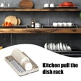 thumbnail image 2 of Organizador de Gabinete de Cocina ExtraíBle, Escurridor de Platos Deslizable con CajóN Organizador para Cocina, Sala de Estar B, 2 of 9
